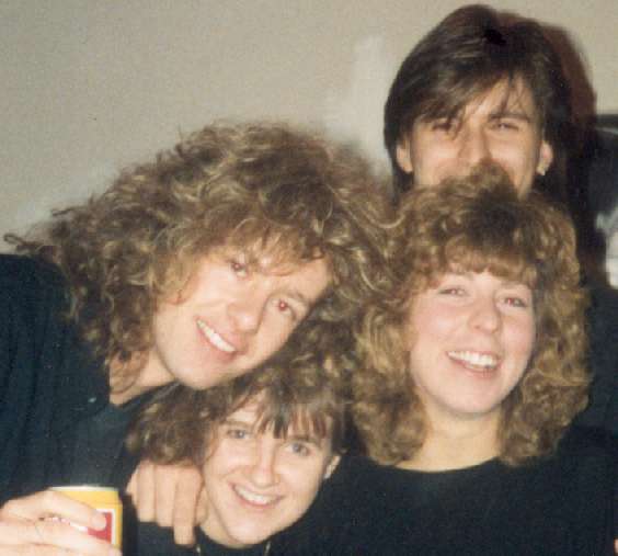 Richard van der Leeden, Sarah Vallance, Teresa Tripp and Dan in Bristol