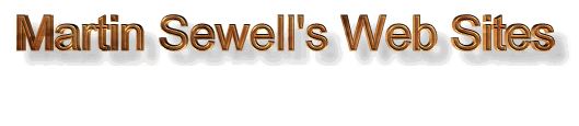 Martin Sewell’s Web Sites